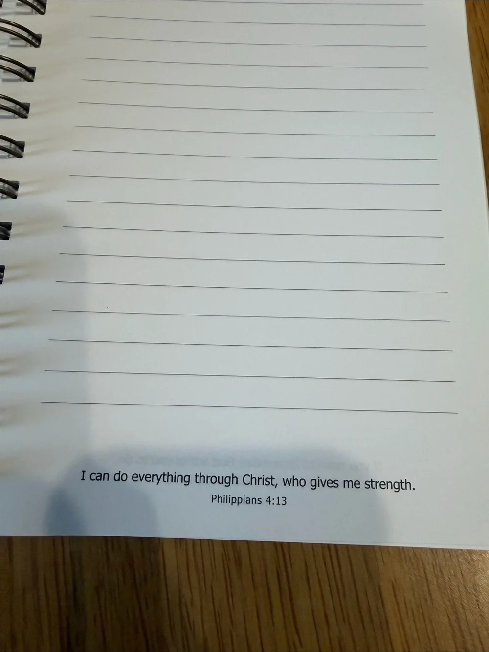 Christian Art Gifts “With God All Things Are Possible” Floral Journal